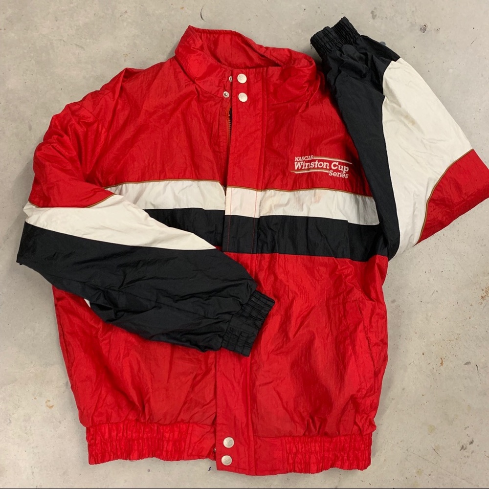 90’s autographed NASCAR Winston Cup Series jacket